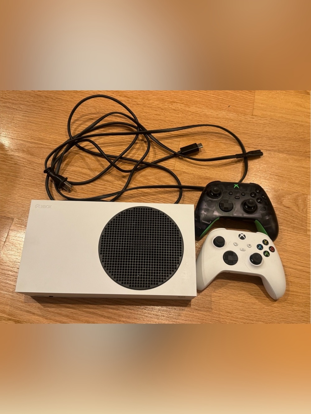 Xbox Series S with Standard Controller and 20th Anniversary Wireless Controller